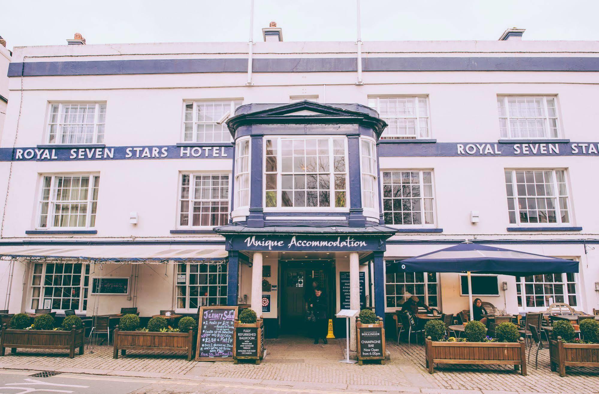 Royal Seven Stars Hotel Totnes Bagian luar foto